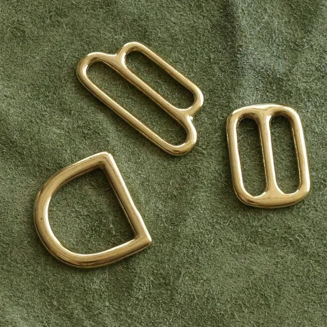 Add Brass Hardware Keeper Collars