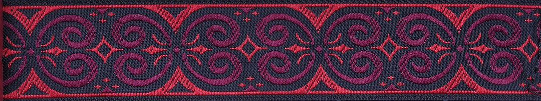 R6020 I Inch Red Scroll