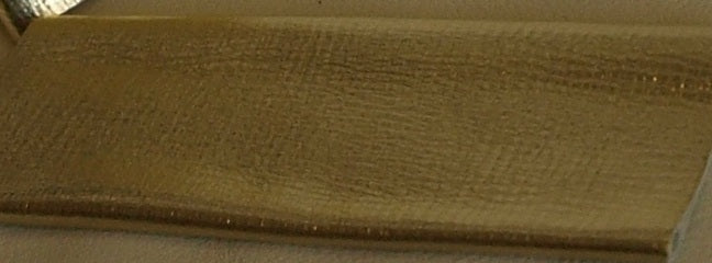 L51 Metallic Gold Leather Keeper Collars