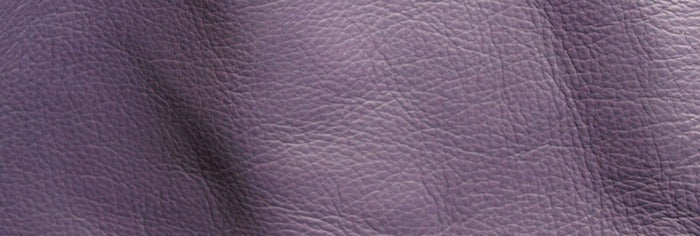 L18 Med. Purple Leather Keeper Collars