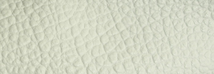 L01 White Leather Keeper Collars