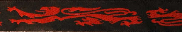 R4049 3/4 Inch Red Griffins Keeper Collars