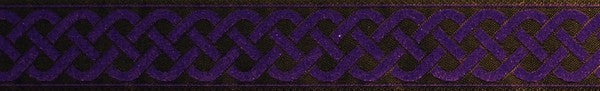 R4013 3/4 Inch Purple Celtic Knot Keeper Collars