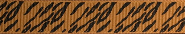 R5020-CG 7/8 Inch Brown Tiger Keeper Collars