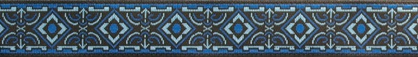 R3024 5/8 Inch Blue Geo Keeper Collars