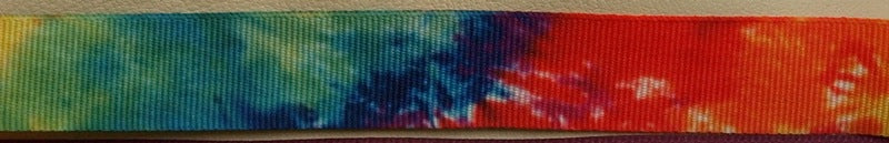 R4041-CG 3/4 Inch Tie Dye Keeper Collars