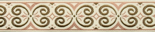 R6023 1 Inch Pink Scroll Keeper Collars