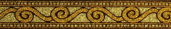R4038 3/4 Inch Gold Roman Waves Keeper Collars