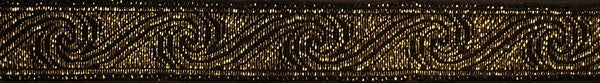 R3031 5/8 Inch Bronze Roman Waves Keeper Collars