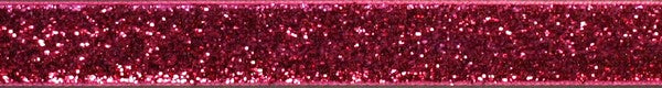 R3011 5/8 Inch Raspberry Sparkle Keeper Collars