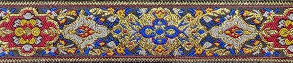 R7001 1 1/8 Inch Blue Russian Keeper Collars