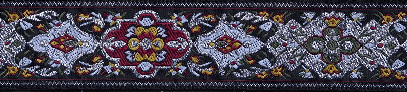 R7009 1 1/8 Inch Silver Russian Keeper Collars