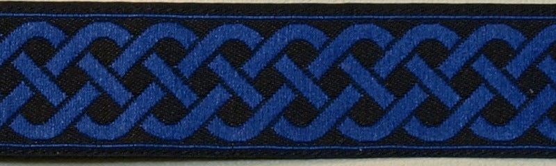 R4035 3/4 Inch Royal Blue Celtic Knot
