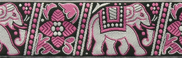 R7220 1 1/2 Inch Pink Elephants
